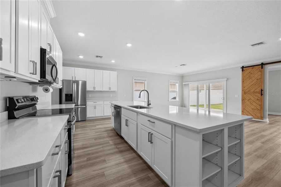 Furnished interior view inside a new home in , Newberry (Image 15).