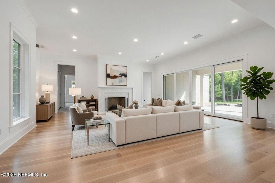 Furnished interior view inside a new home in , Ponte Vedra (Image 3).