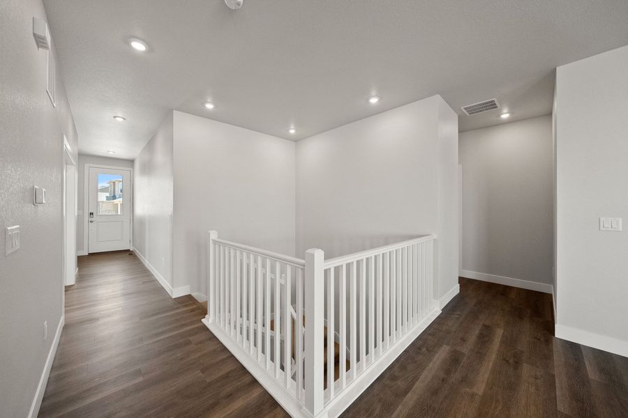 Spacious, unfurnished interior of a new home in Trumark Homes at Tanterra, Parker (Image 34). Spacious, unfurnished interior of a new home in Trumark Homes at Tanterra, Parker (Image 34).