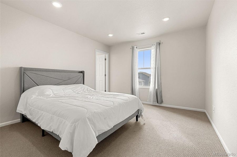 Furnished interior view inside a new home in Buffalo Highlands: The Canyon Collection, Commerce City (Image 9).