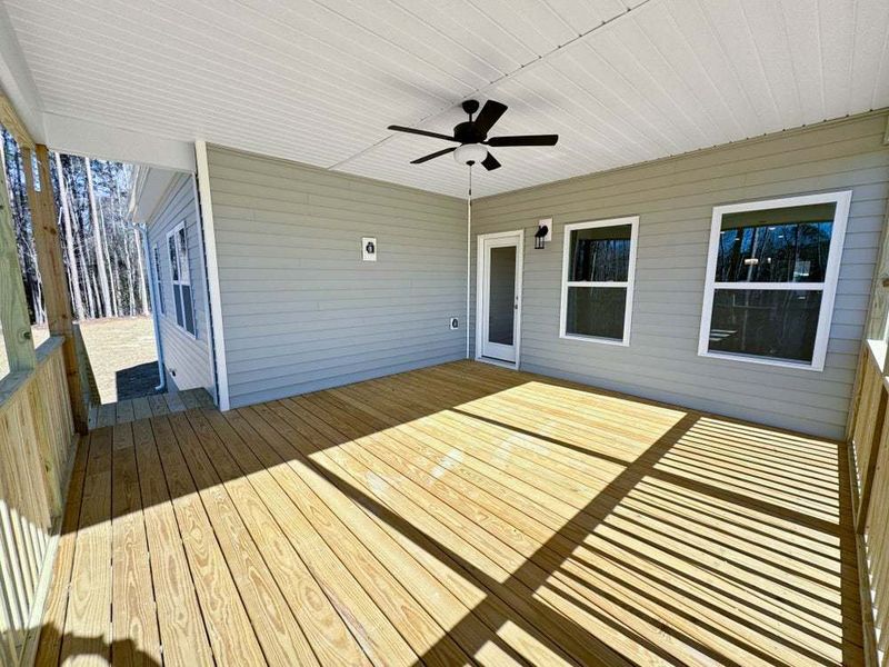 Clayton - Optional Covered and Extended Deck