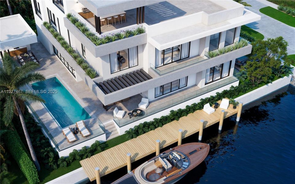 Condo located in North Miami, FL showcasing its design and architecture (Image 5). Condo located in North Miami, FL showcasing its design and architecture (Image 5).