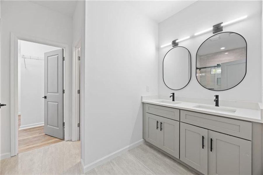 Furnished interior view inside a new home in , Atlanta (Image 5).