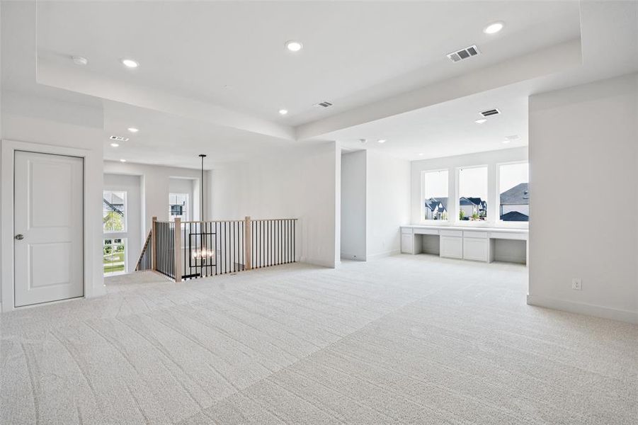 Your new light filled game room is spacious enough to host big game day parties or family game night! Your new light filled game room is spacious enough to host big game day parties or family game night!