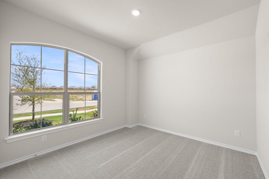 Spacious, unfurnished interior of a new home in Meadow Park at The Meadows, Ponder (Image 25). Spacious, unfurnished interior of a new home in Meadow Park at The Meadows, Ponder (Image 25).