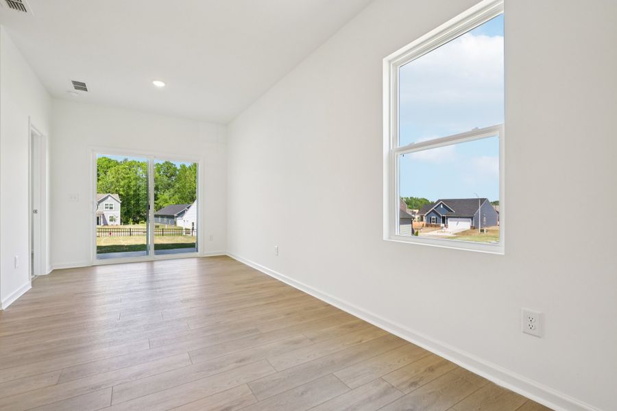 Representative unfurnished interior of a home built from the Grove by Ashton Woods in Middleton Farms, Middlesex (Image 15).