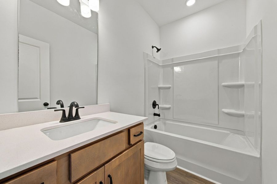 Furnished interior view inside a new home in Wilson Meadows, Clarksville (Image 8).
