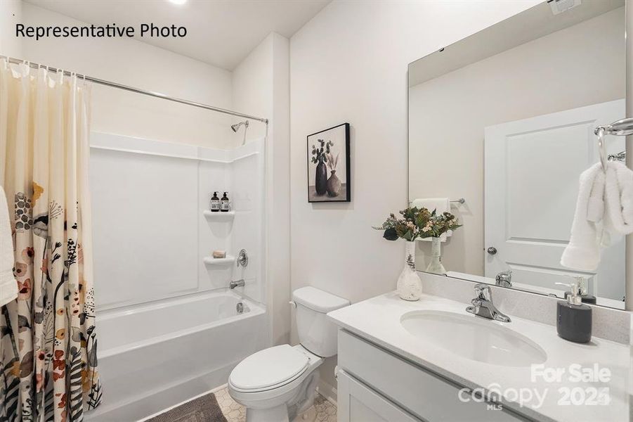 Furnished interior view inside a new home in Laurelbrook, Sherrills Ford (Image 15).