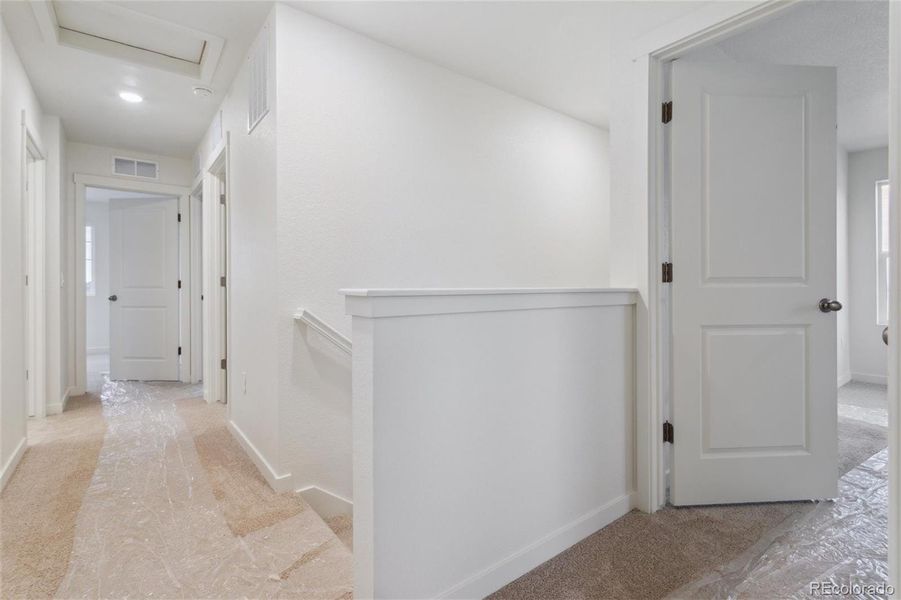 Spacious, unfurnished interior of a new home in The Ridge at Lorson Ranch, Colorado Springs (Image 31).