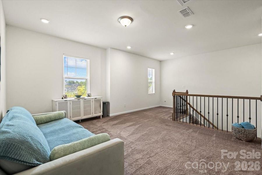 Furnished interior view inside a new home in Sanders Ridge, Troutman (Image 10).