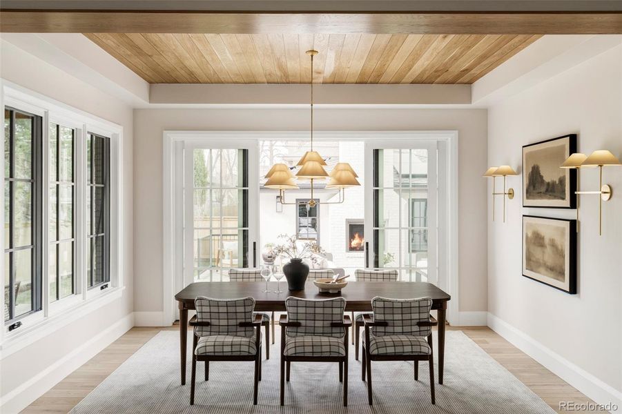 Furnished interior view inside a new home in , Denver (Image 13).