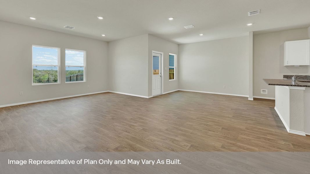Representative unfurnished interior of a home built from the The Midland by D.R. Horton in Bollinger, Maxwell (Image 21).
