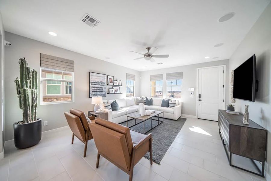 Furnished interior view inside a new home in Parkside, Avondale (Image 6).