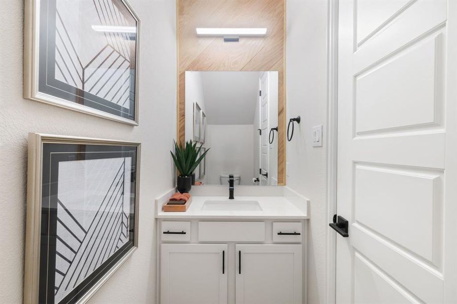 Furnished interior view inside a new home in , McKinney (Image 6).