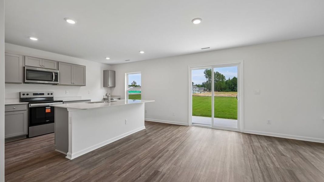 Furnished interior view inside a new home in Mangum Farms, Stem (Image 7).