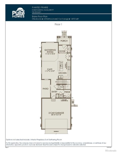 Main Level Floorplan