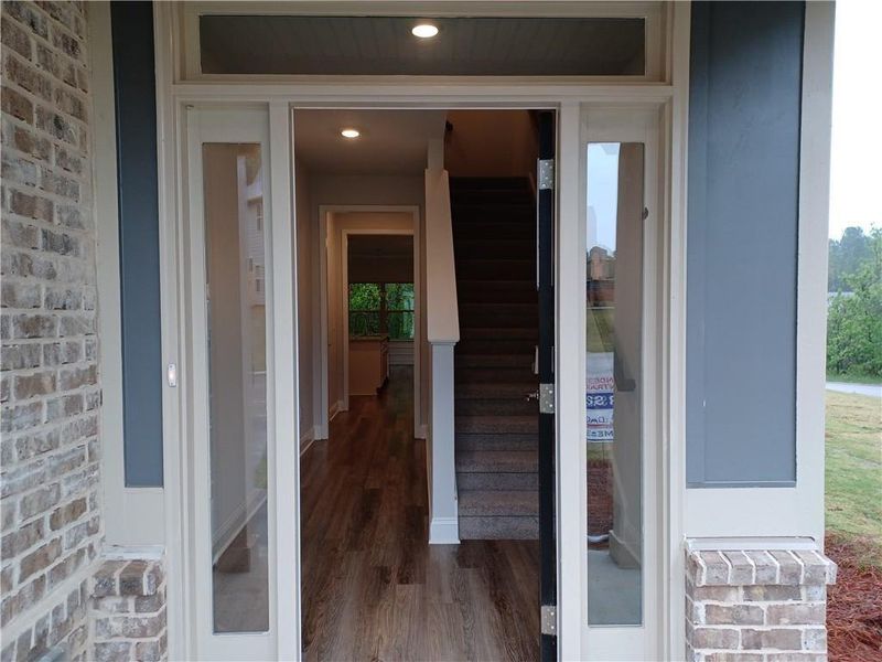 Exterior details and patio area of a home in Magnolia Villas, Cornelia (Image 2).