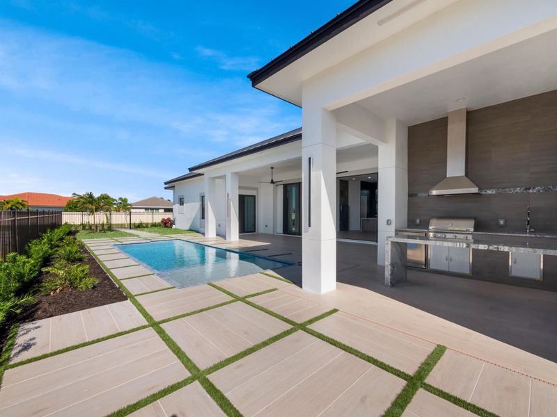 Front exterior of a new home in , Port St. Lucie, FL, highlighting curb appeal (Image 26).
