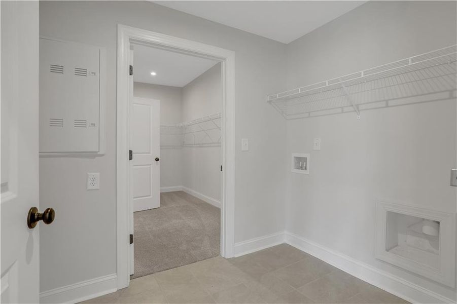 Spacious, unfurnished interior of a new home in Gatherings® at GreenHouse, Marietta (Image 24).