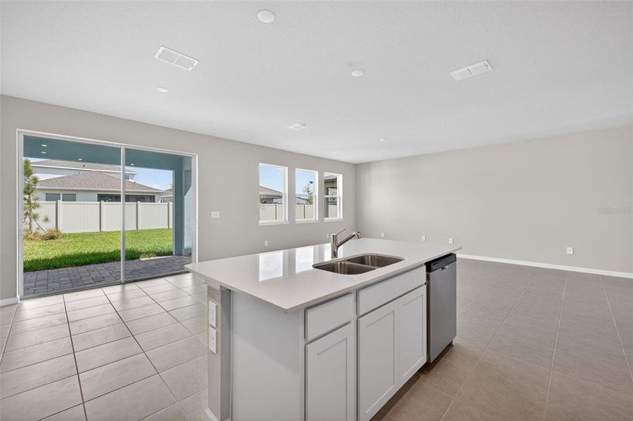 Furnished interior view inside a new home in Crosswind Ranch, Parrish (Image 9).