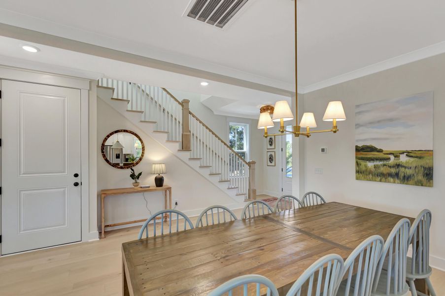 Furnished interior view inside a new home in , Isle Of Palms (Image 8).