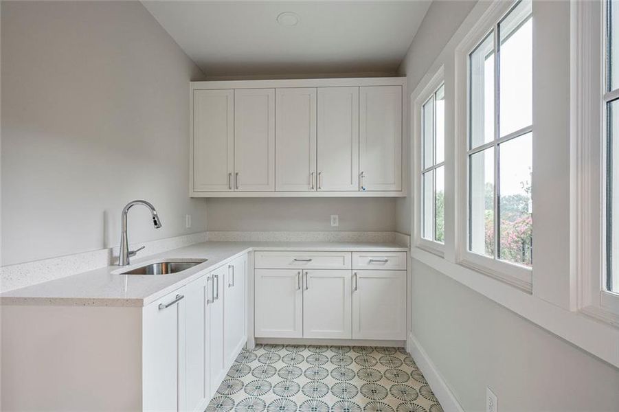 Furnished interior view inside a new home in , Atlanta (Image 3).