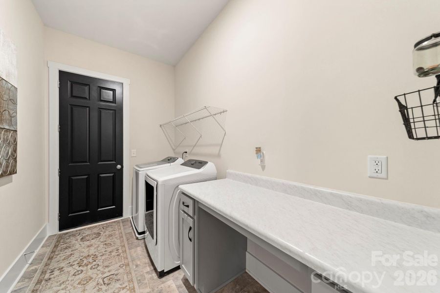 Spacious Laundry Room