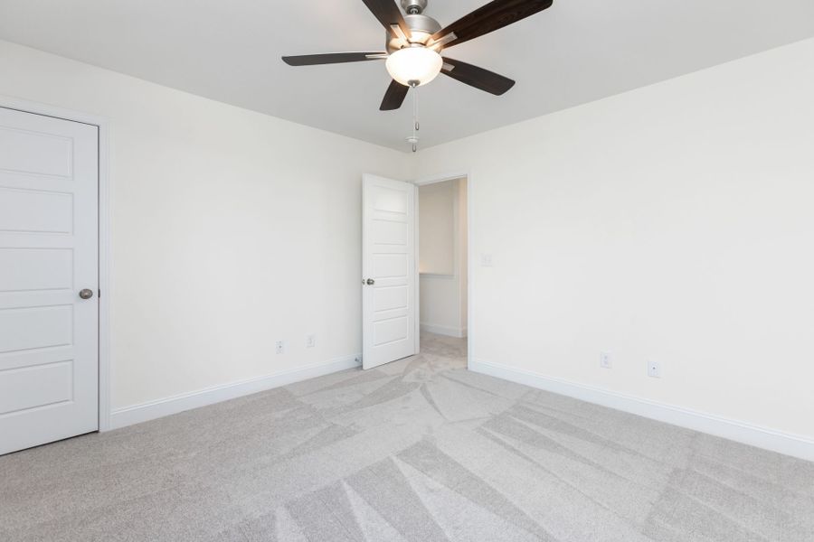 Representative unfurnished interior of a home built from the Kendall by Keystone Homes NC in Royal Pines, Trinity (Image 23).