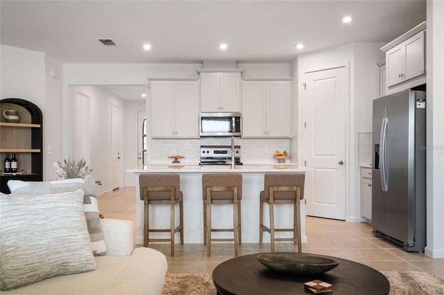 Furnished interior view inside a new home in Waterbrooke, Clermont (Image 17).
