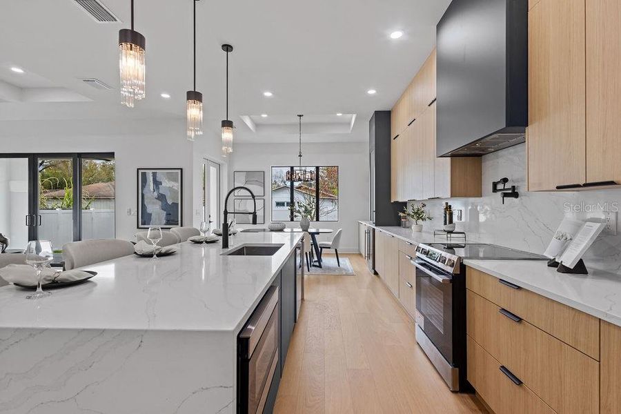 Furnished interior view inside a new home in , Tampa (Image 49). Furnished interior view inside a new home in , Tampa (Image 49).