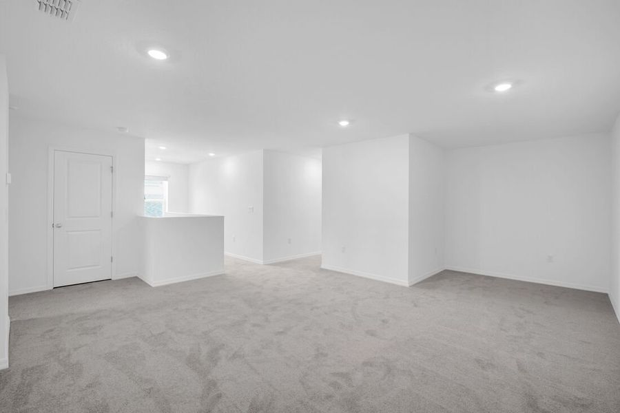 Representative unfurnished interior of a home built from the Sherwood by Taylor Morrison in Palm Wind, Hudson (Image 21). Representative unfurnished interior of a home built from the Sherwood by Taylor Morrison in Palm Wind, Hudson (Image 21).
