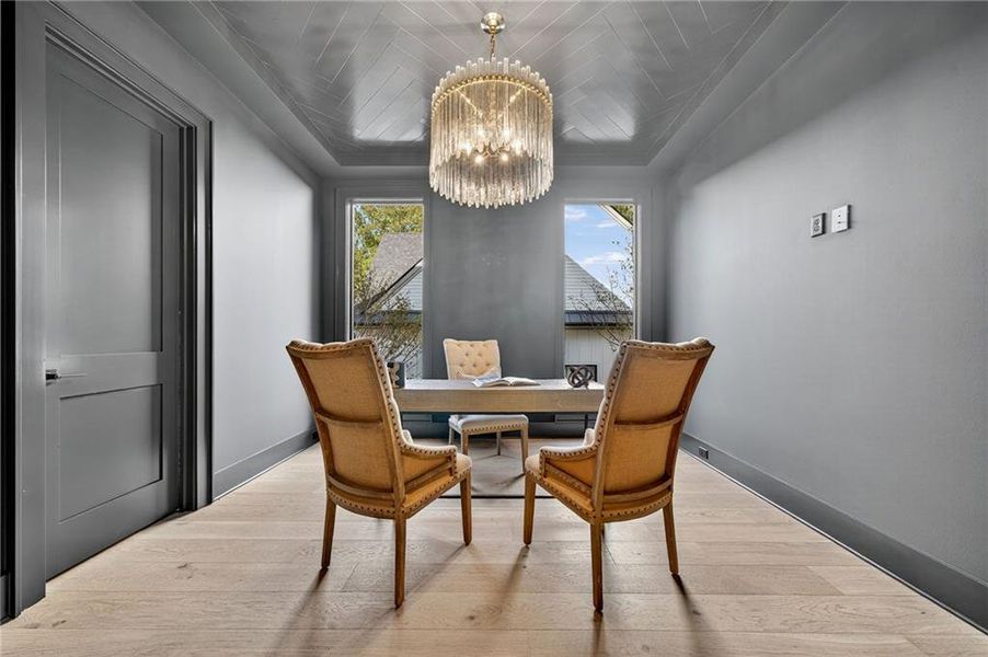 Furnished interior view inside a new home in , Alpharetta (Image 7).