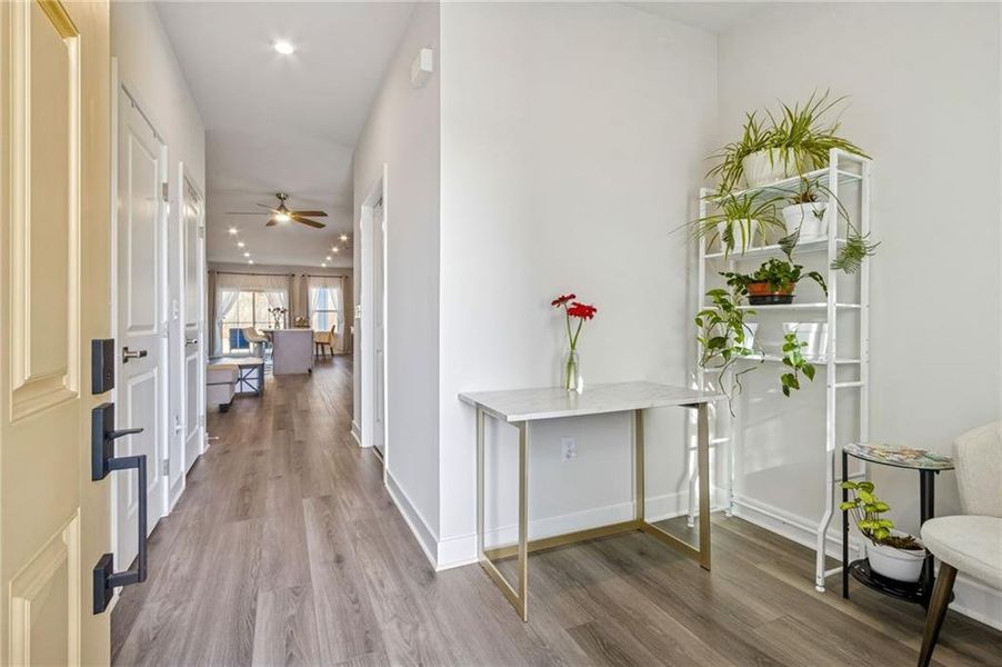 Furnished interior view inside a new home in , Hoschton (Image 5).