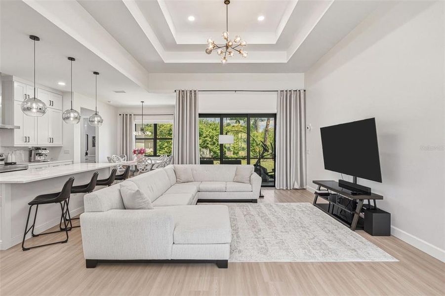 Furnished interior view inside a new home in , North Port (Image 14).