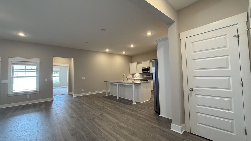 Furnished interior view inside a new home in Veterans Cove, Murfreesboro (Image 8).