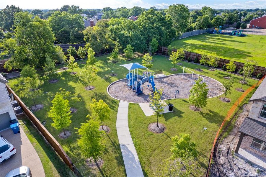 Parkside Living - Just steps from your front door, enjoy the neighborhood park and playground—perfect for relaxing strolls and weekend playtime. Parkside Living - Just steps from your front door, enjoy the neighborhood park and playground—perfect for relaxing strolls and weekend playtime.