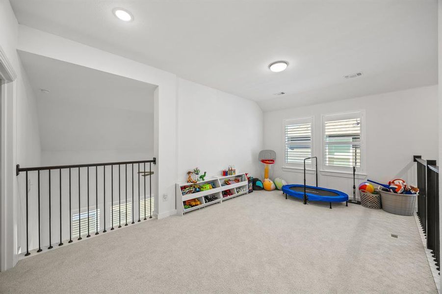 Furnished interior view inside a new home in Thompson Farms: 50ft. lots, Van Alstyne (Image 6).