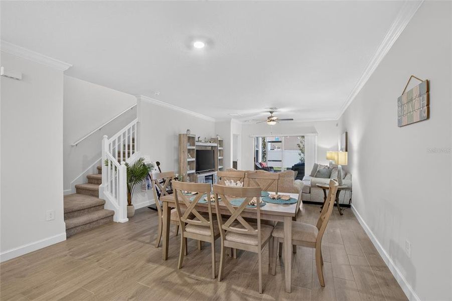 Furnished interior view inside a new home in Southshore Bay Active Adult, Wimauma (Image 15).