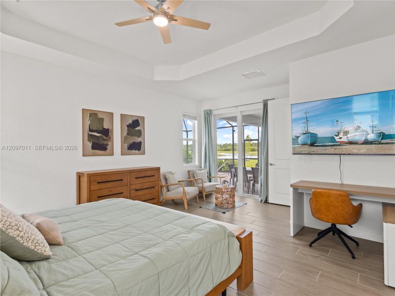 Furnished interior view inside a new home in , Punta Gorda (Image 47).