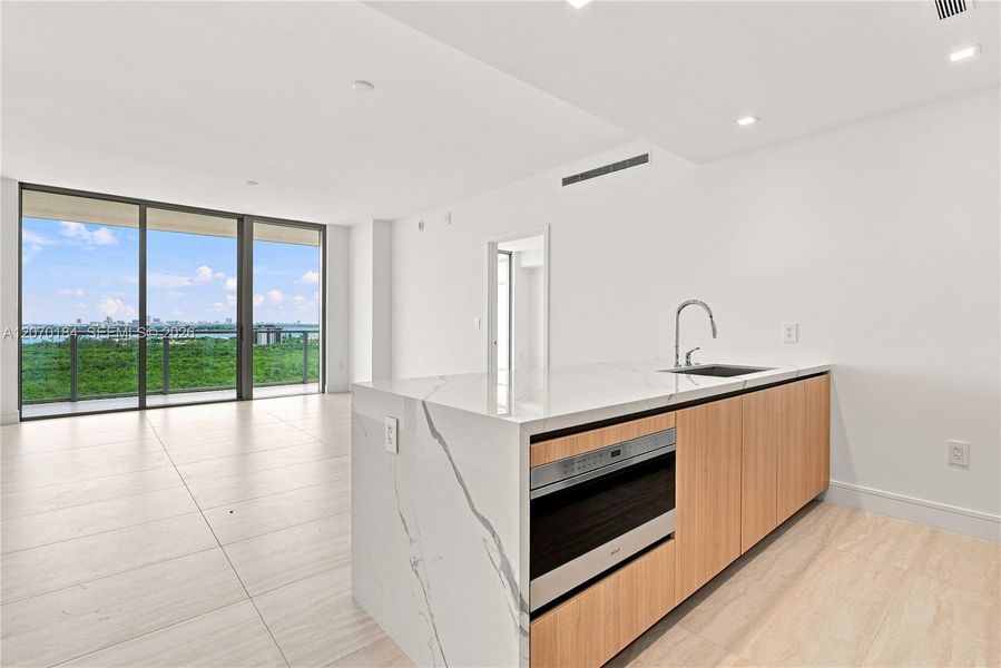 Furnished interior view inside a new home in , Miami (Image 18).