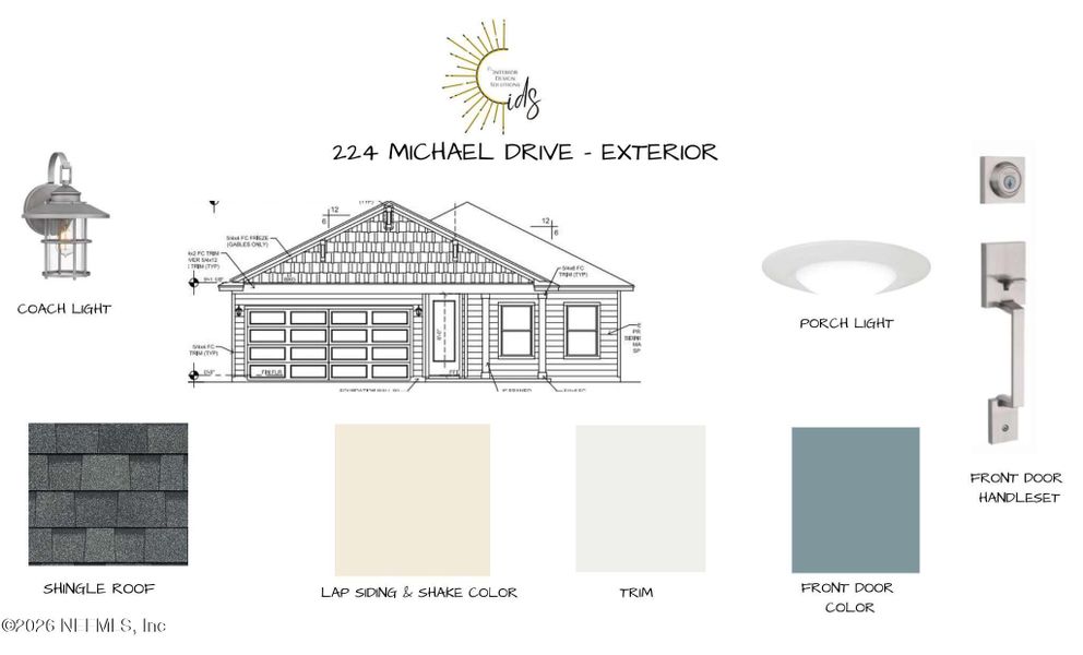 Sample of building materials used in homes in , St. Augustine (Image 3).