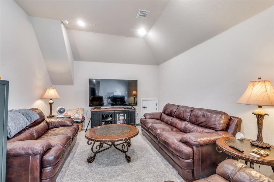 Furnished interior view inside a new home in Mockingbird Hills 60-65, Joshua (Image 21). Furnished interior view inside a new home in Mockingbird Hills 60-65, Joshua (Image 21).