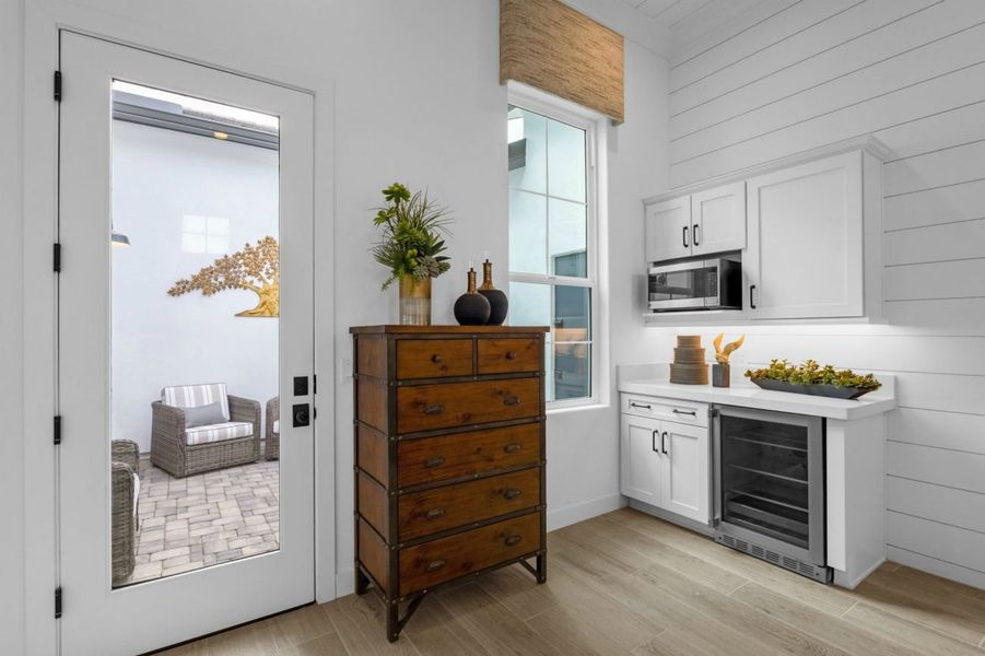 Representative furnished interior of a home built from the Residence Twelve by Blandford Homes in Earnhardt Ranch, Chandler (Image 7).