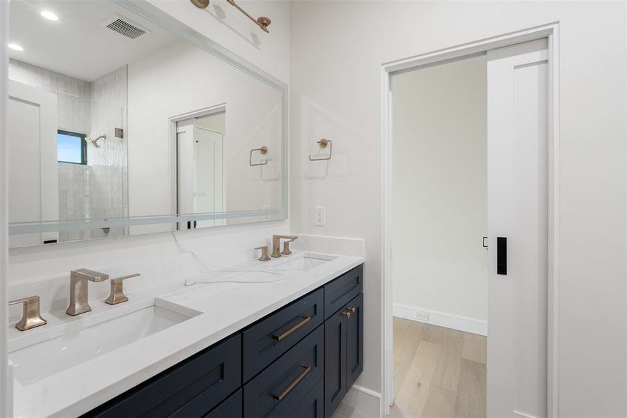 Furnished interior view inside a new home in , Gun Barrel City (Image 12). Furnished interior view inside a new home in , Gun Barrel City (Image 12).