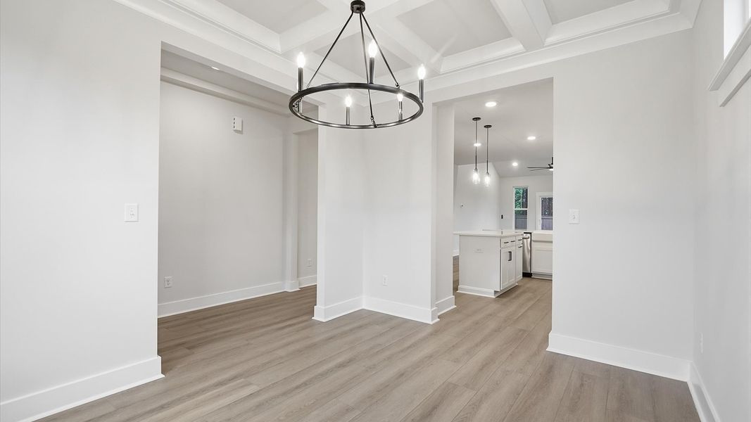 Furnished interior view inside a new home in Barton Hollow Single Family Homes, Fountain Inn (Image 5).