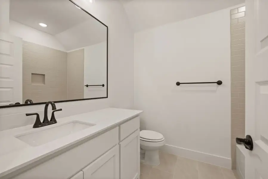 Furnished interior view inside a new home in Settlers Glen, New Fairview (Image 18).