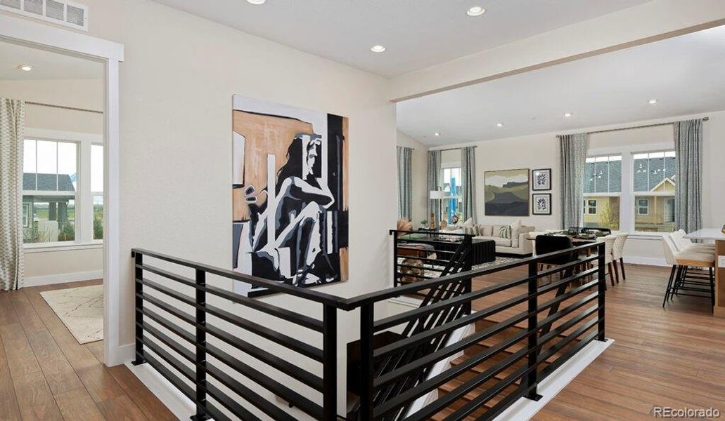 Furnished interior view inside a new home in , Fort Collins (Image 8).