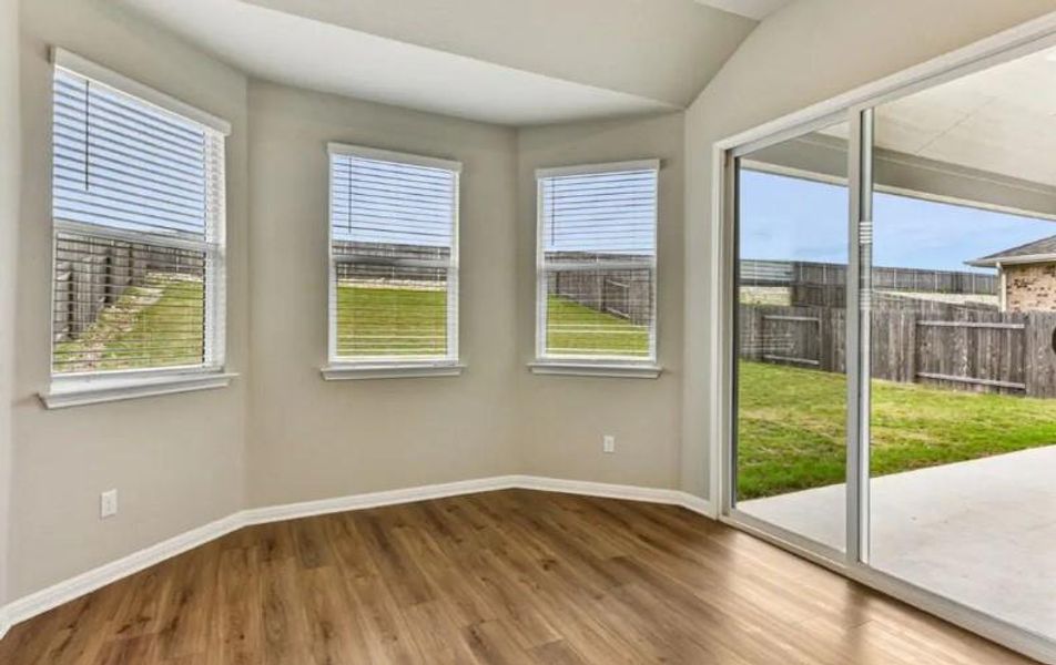 Photo is not of the actual home, but is an inspirational photo of builder’s model home and may depict options, furnishings, and/or decorator features that are not included