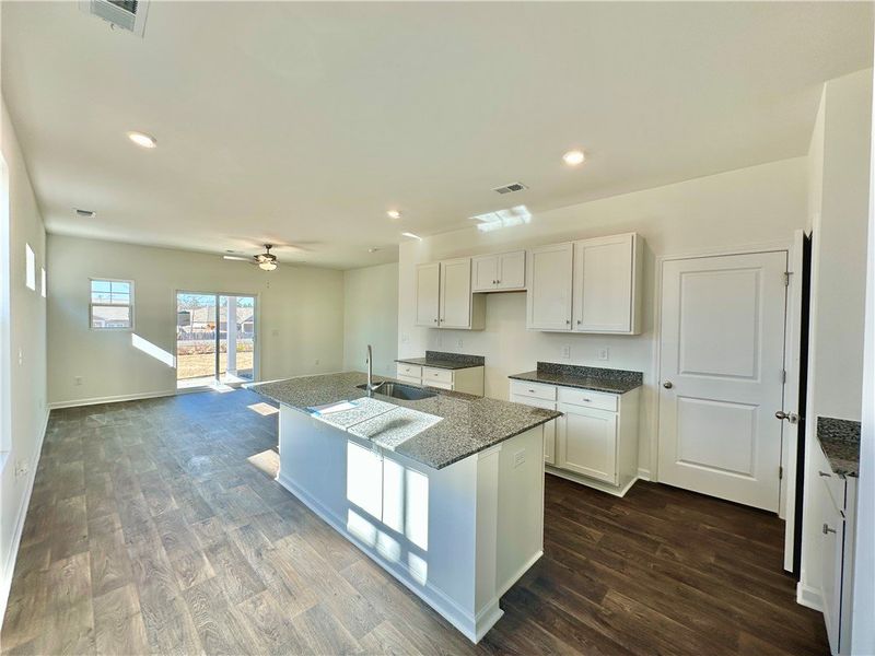 Furnished interior view inside a new home in Champions Village at Cherry Hill, Pendleton (Image 3).