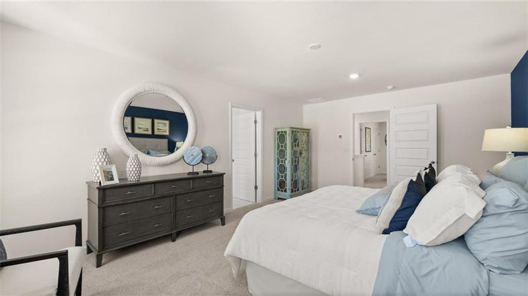 Furnished interior view inside a new home in Kingston Ranch at Lake Oconee, Buckhead (Image 31).